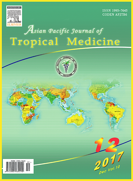 Go to journal home page - Asian Pacific Journal of Tropical Medicine
